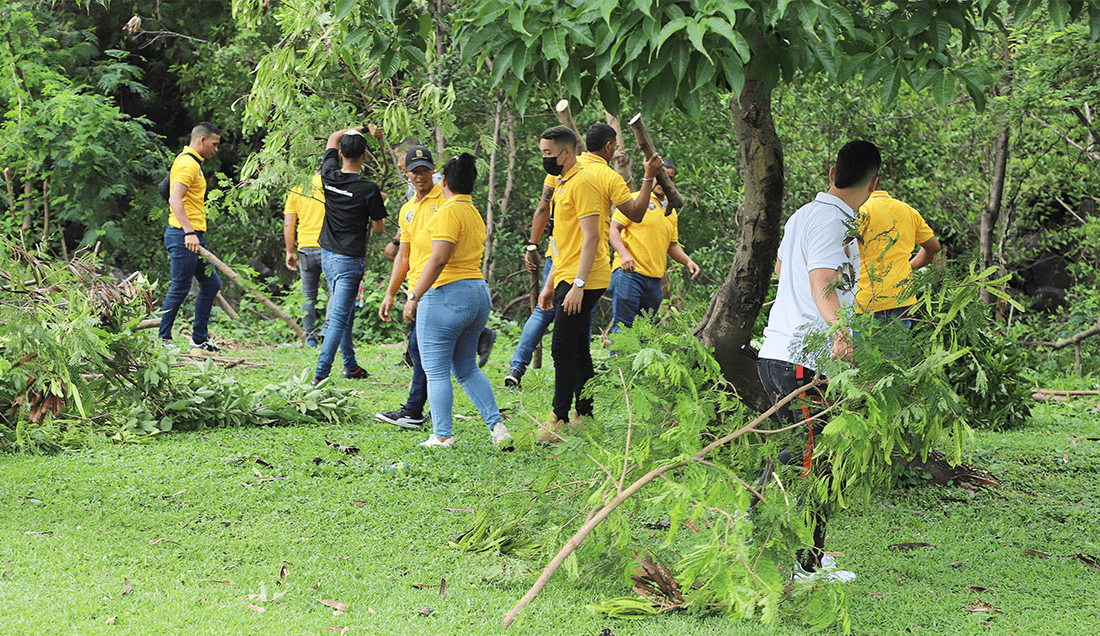 La Dirección de Gestión Social de la Alcaldía de Panamá realizó una evaluación en varios lugares de la ciudad que fueron afectados por las lluvias y fuertes vientos que se registraron este miércoles 20 de julio.