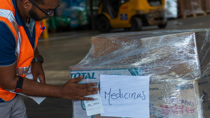 Segundo avión con 22 toneladas de ayuda humanitaria parte de Panamá hacia Venezuela