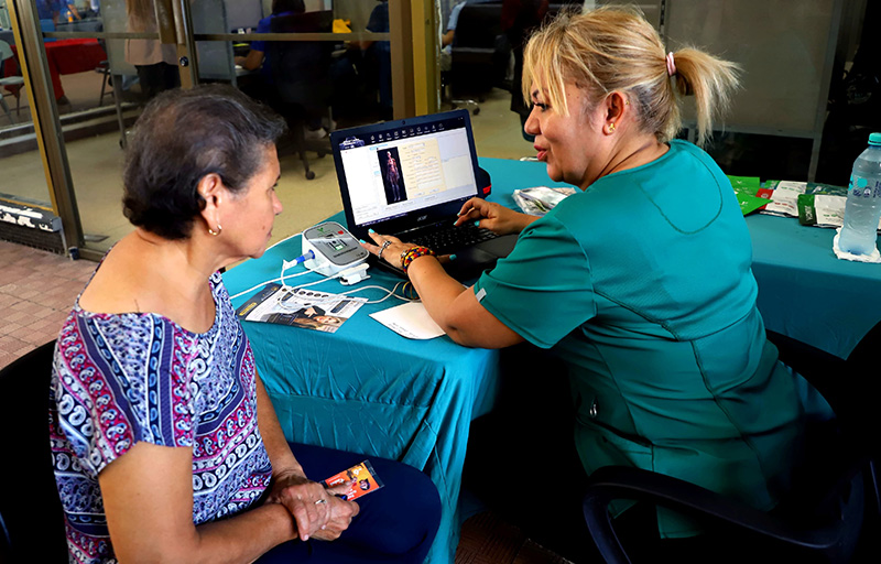Alcaldía de Panamá realiza Feria Integral de Salud en el Hatillo 