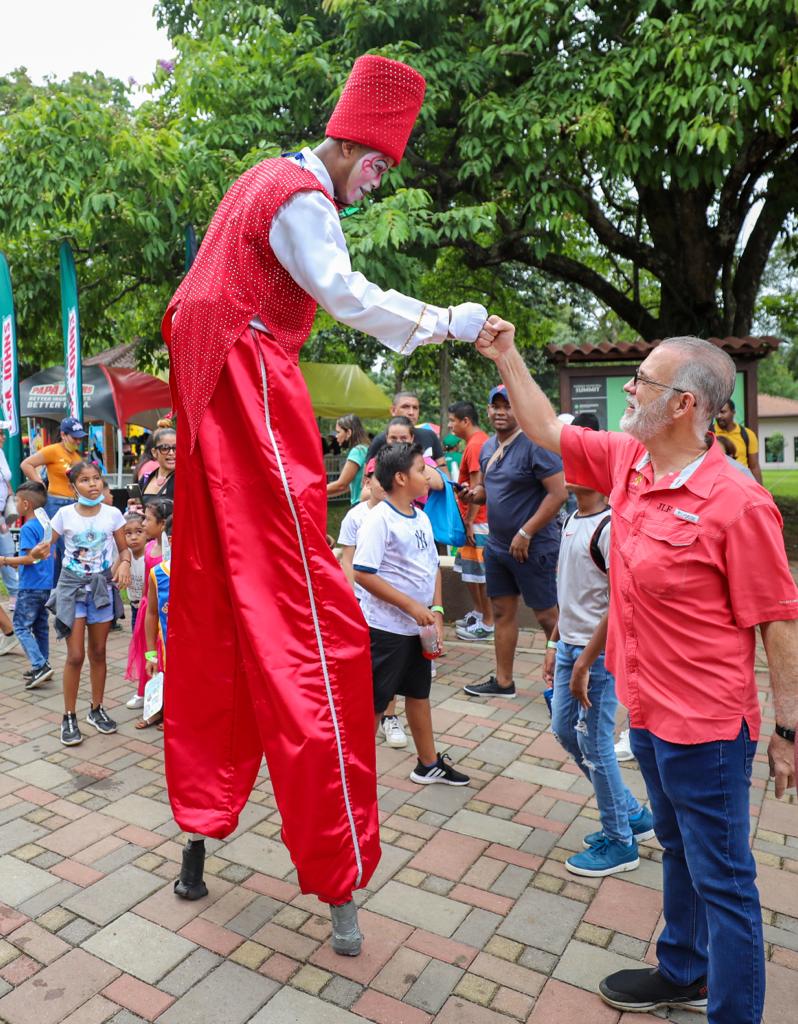 La alegría reflejada en los rostros de los niños y niñas fue el motivo principal que se vivió en el Mupa Chiki Fest 2022, actividad realizada por la Alcaldía de Panamá para celebrar el Día del Niño y la Niña.