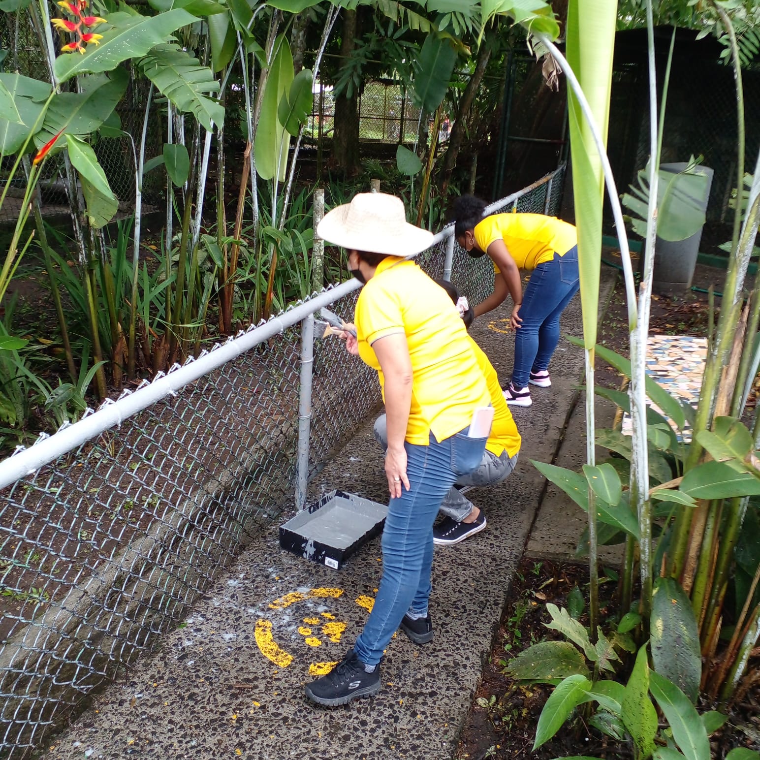 Voluntariado de la Alcaldía de Panamá realiza jornada de limpieza en el Parque Municipal Summit