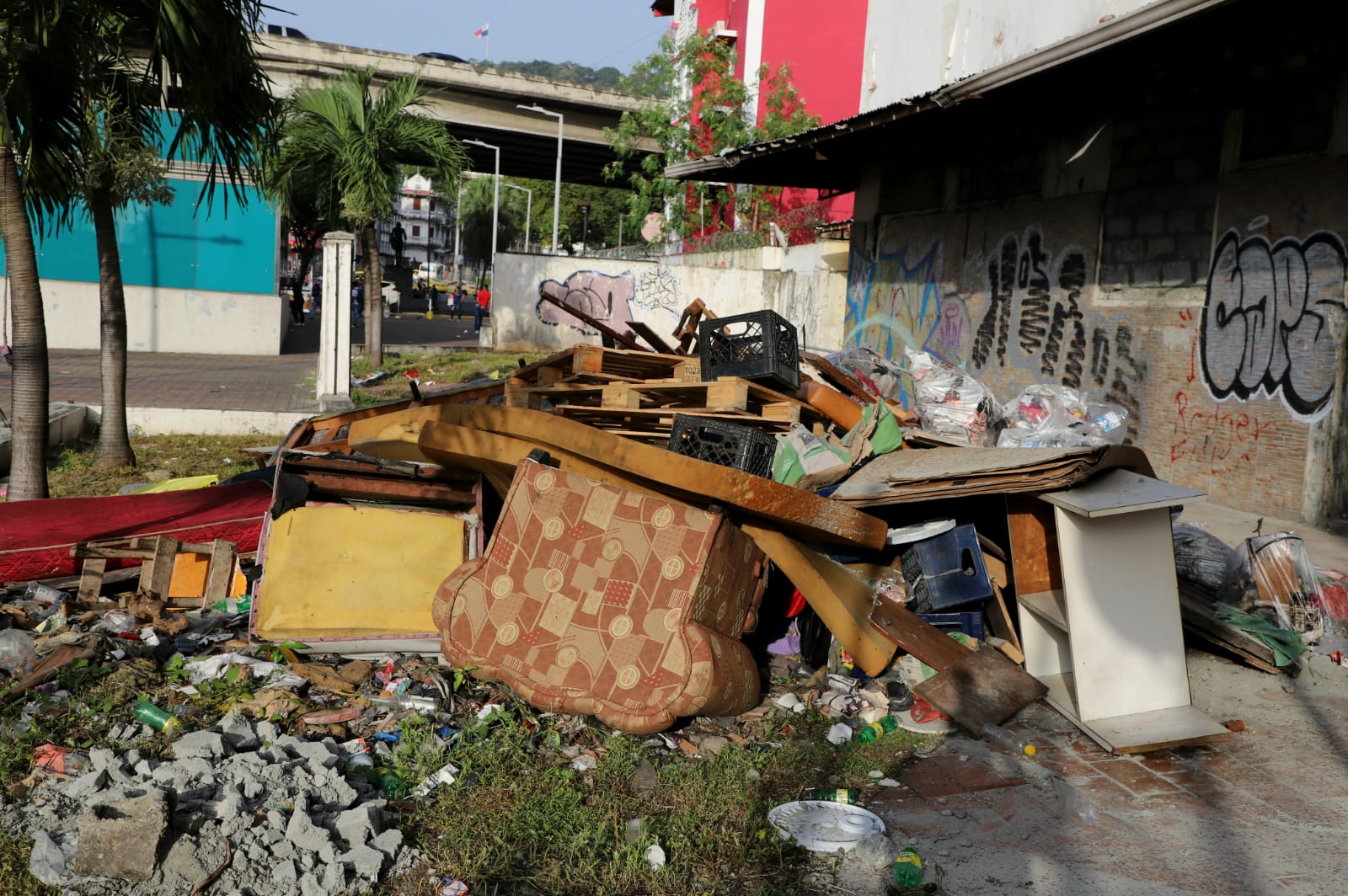 Recuperación y limpieza del edificio Juan Ramón Poll