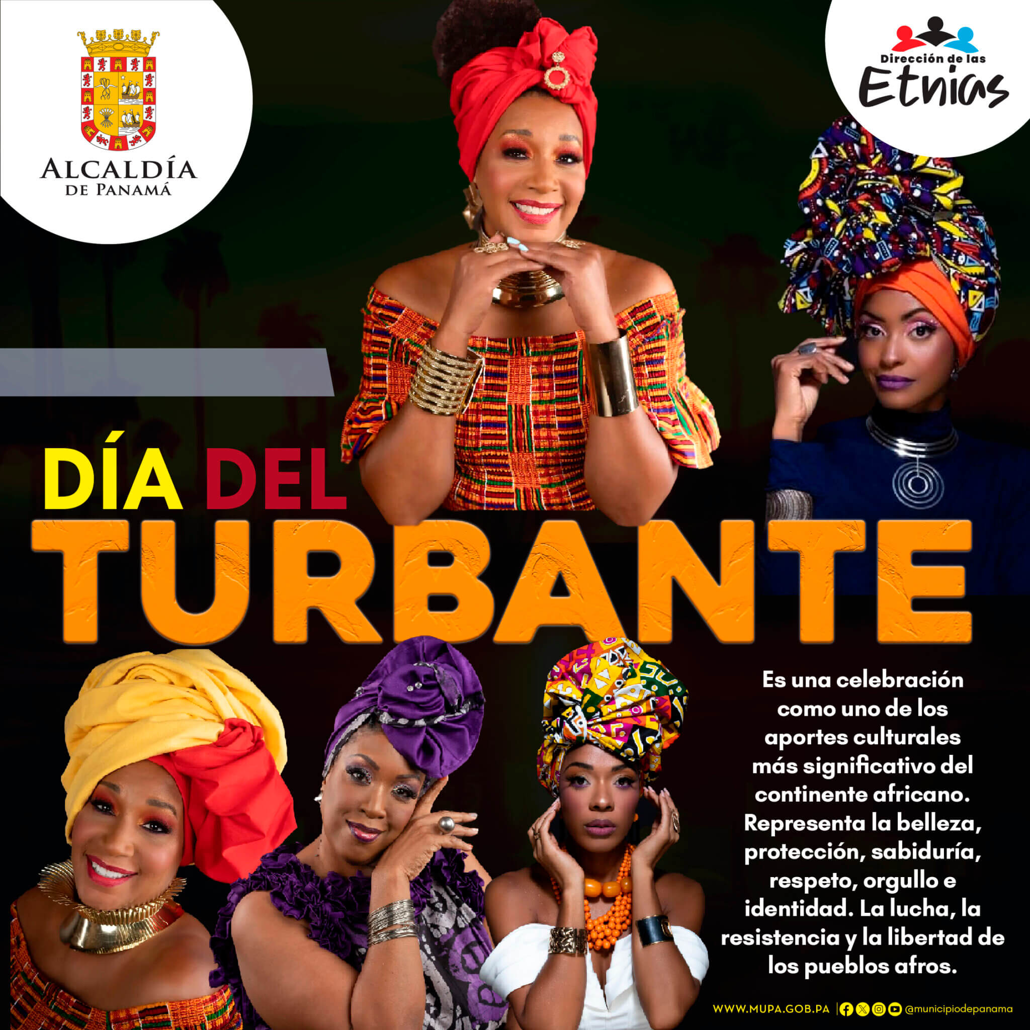 La Alcaldía da la bienvenida al Mes de la Etnia Negra con el Día del ...