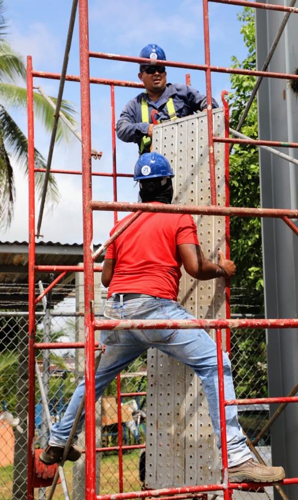 Alcalde Fábrega inspeccionó los avances de la construcción del Mercado de Pacora