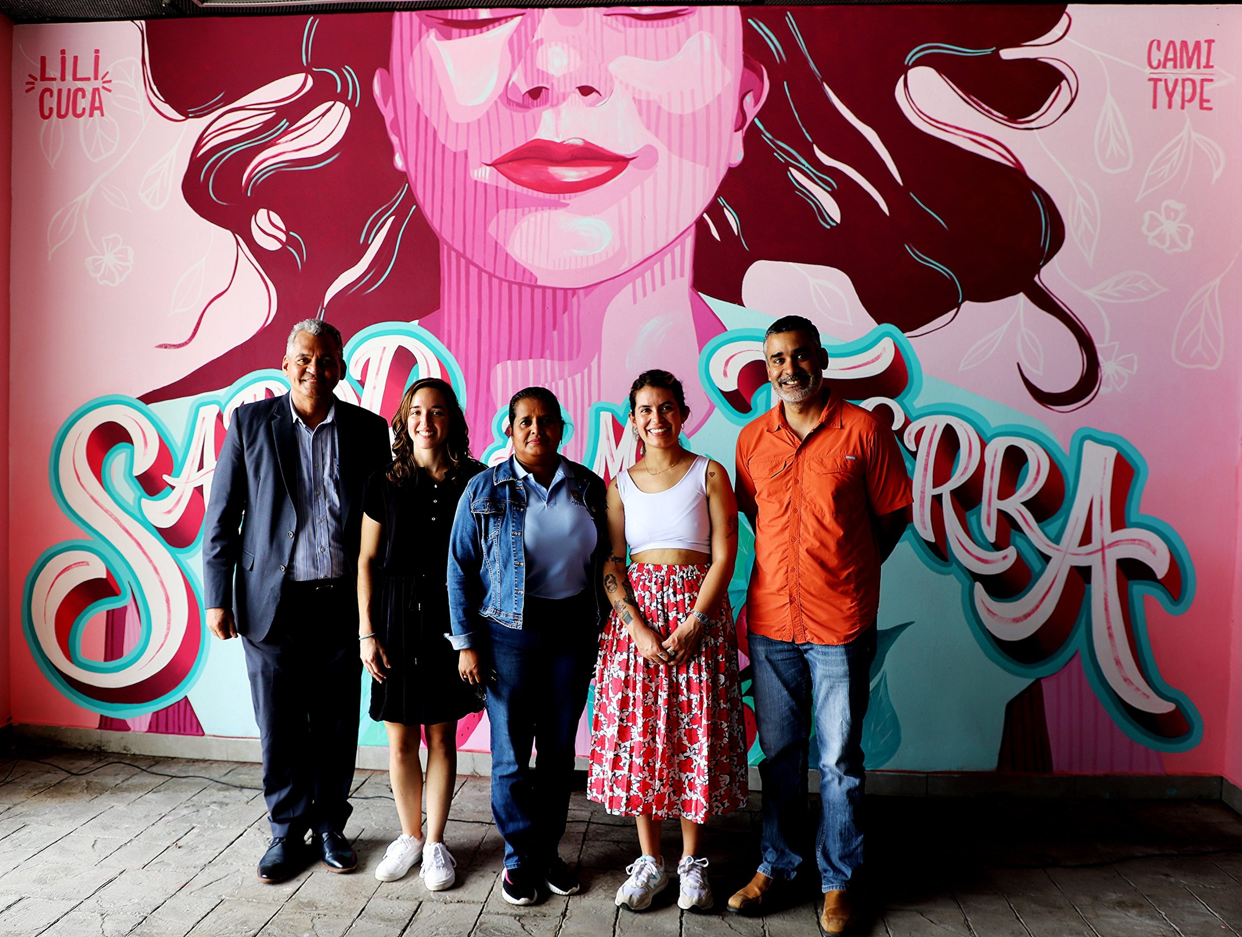 Mural “Sabor a mi Tierra” es entregado como símbolo del fortalecimiento en las relaciones de Panamá y Colombia