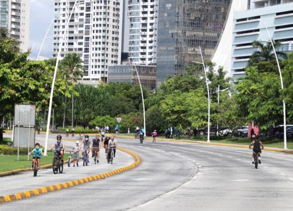 Alcaldía establece ruta temporal de la Recreovía