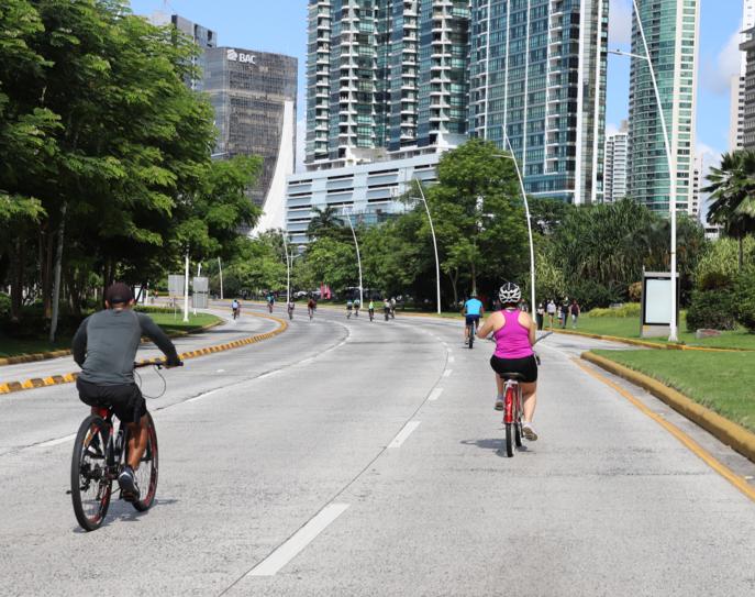 Alcaldía establece ruta temporal de la Recreovía