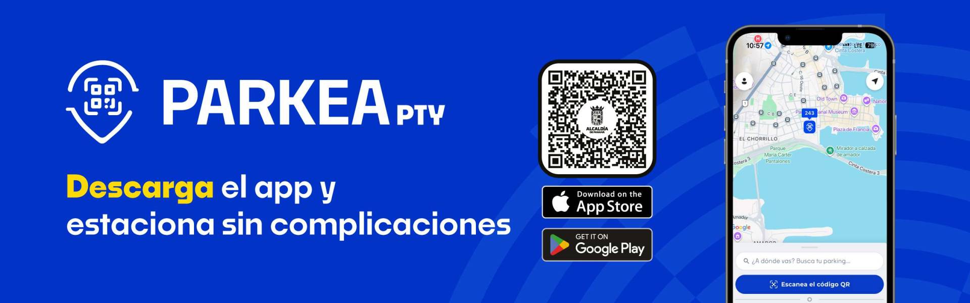 banner ilustrativo de parkea app pty