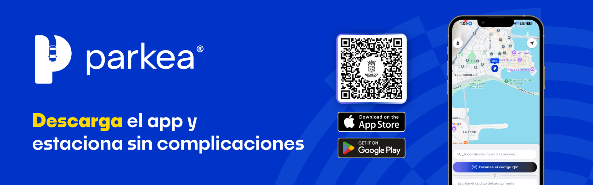 banner ilustrativo de parkea app pty